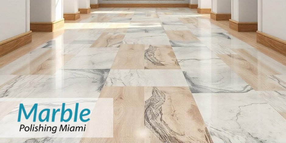 Elegant Polished Marble Floor Maintenance
