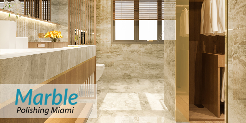 Polished Marble Floor Maintenance Service